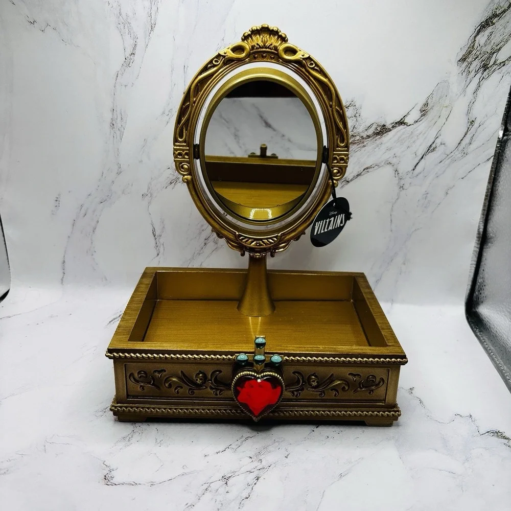Bath & Body Works Disney Villains Evil Queen Light Up Mirror Vanity Tray New